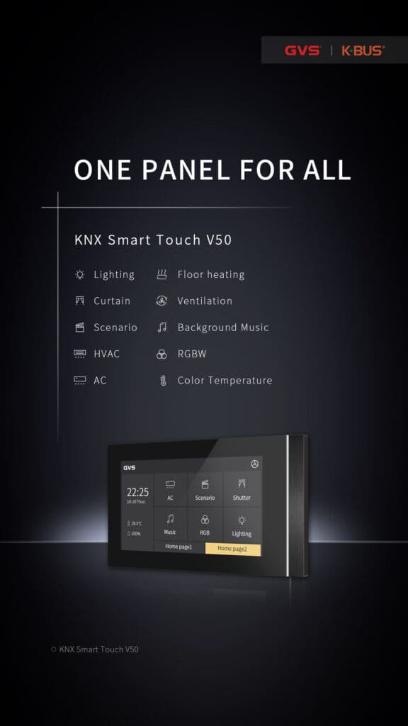 Ein KNX Touch Panel für alles