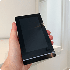 GVS KNX Touchpanel V50 in Schwarz